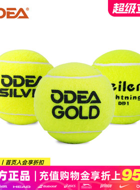 ODEA欧帝尔网球整袋DD1 DD2 DD3 GOLD DD8无压耐打初学训练球