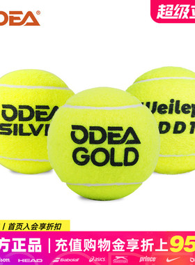 ODEA欧帝尔网球整袋DD1 DD2 DD3 GOLD DD8无压耐打初学训练球