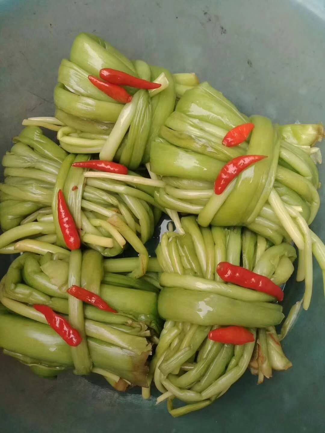 梅州特产 酸芋荷 酸辣客家芋禾爽脆下饭开胃浸芋梗3斤包邮
