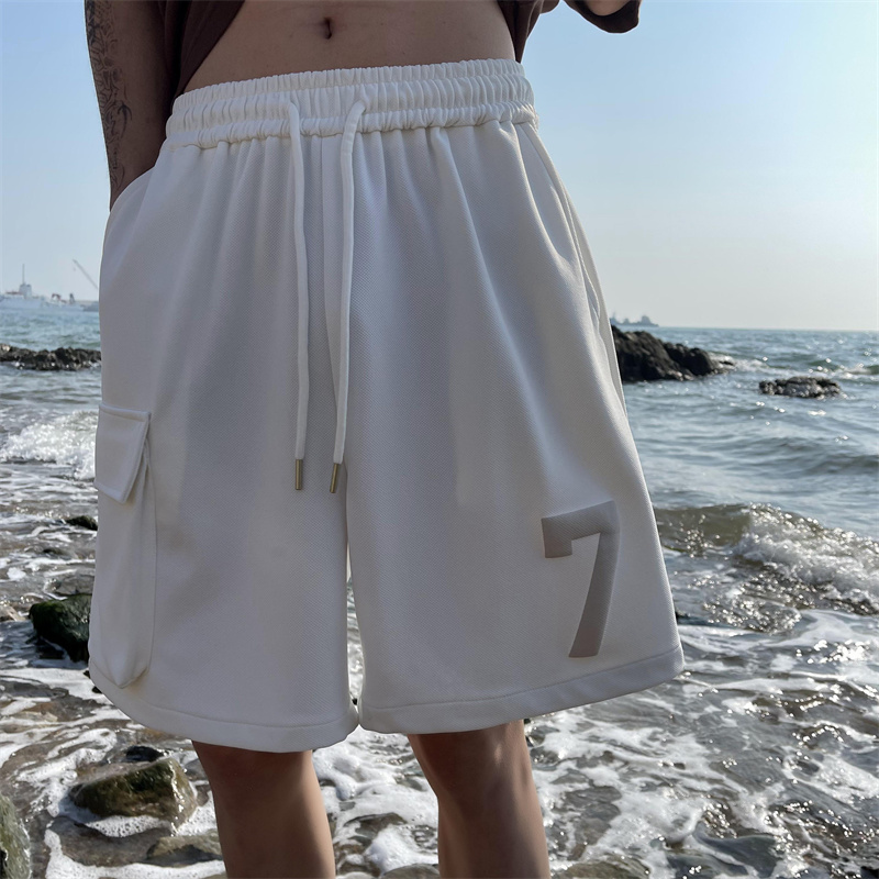 2025夏季新款！款式昨天印花五分休闲短裤809B-DK08-P45控58，男装牛仔裤，星座809B（原星座805）