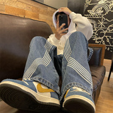 2025秋季新款！宽松阔腿休闲裤直筒长裤805-KZ106-P60控78，男装休闲裤，星座809B（原星座805）