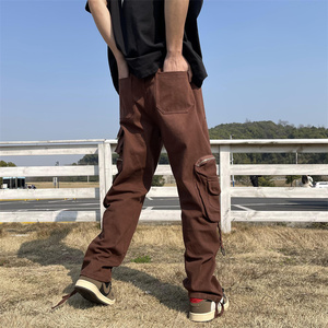 2025春季新款！ 宽松直筒阔腿工装长裤 809B-D83-P70 控98图片