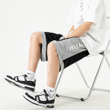 2025夏季新款！宽松直筒拼色休闲运动裤809B-DK16-P35控48，女装休闲裤，星座809B（原星座805）