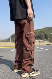 2025春季新款！ 宽松直筒阔腿工装长裤 809B-D83-P70 控98图片