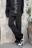 2025春季新款！宽松直筒印花牛仔长裤805-D32-P55控68，男装休闲裤，星座809B（原星座805）