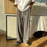 夏季强推！！！宽松阔腿休闲拖地裤直筒长裤805-C123-P55控68，男装休闲裤，星座809B（原星座805）