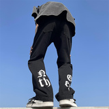 2025春季新款！宽松直筒印花牛仔裤809B-D32-P55控68，男装牛仔裤，星座809B（原星座805）