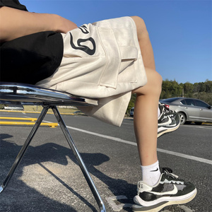 2025夏季新款！宽松阔腿印花五分休闲裤 809B-DK32-P45 控58图片