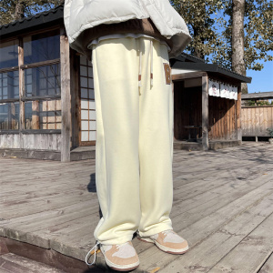 2025冬季新款！阔腿宽松加绒加厚休闲裤 805-KF01-P60 控78图片