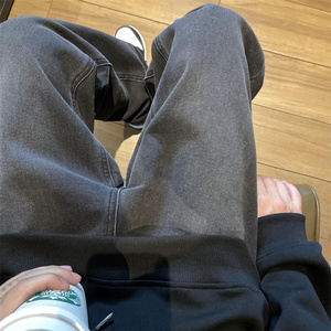 2025秋季新款！宽松直筒牛仔裤纯色裤子 805-KZ105-P48 控68，男装牛仔裤，星座809B（原星座805）