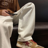 2025秋季新款！宽松直筒牛仔裤纯色裤子805-KZ105-P48控68，男装牛仔裤，星座809B（原星座805）