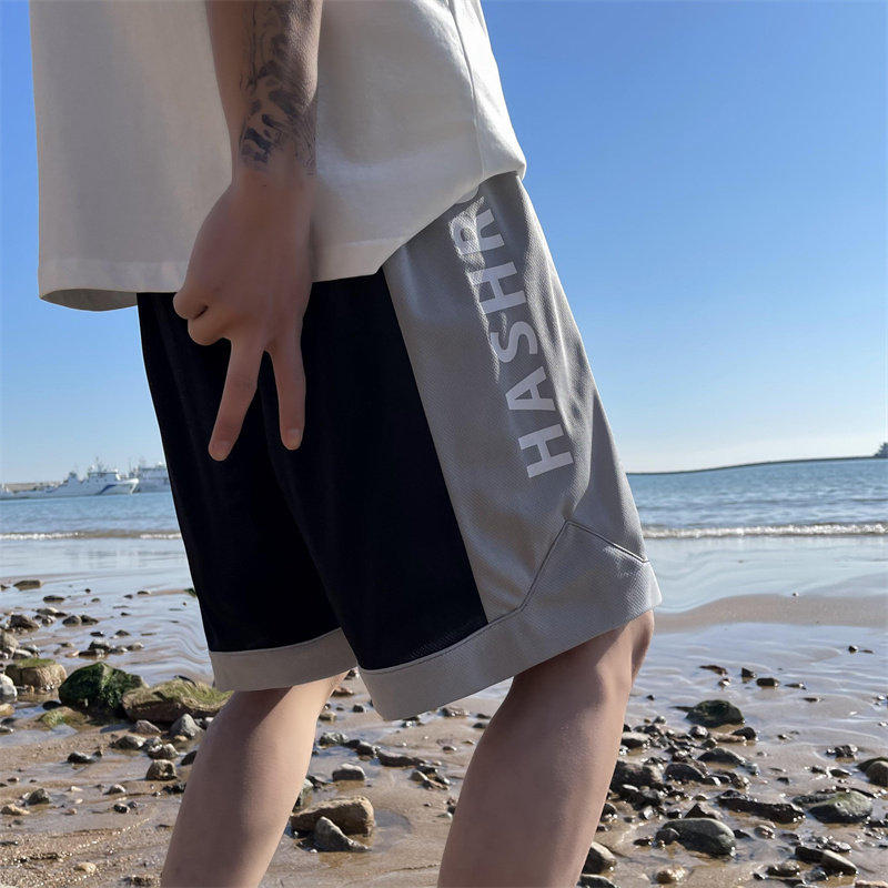 2025夏季新款！宽松直筒拼色休闲运动裤809B-DK16-P35控48，女装休闲裤，星座809B（原星座805）