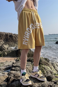 2025夏季新款！宽松印花五分短裤 805-DK06-P35 控48图片