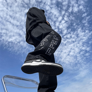 2025秋季新款！宽松阔腿牛仔裤刺绣裤子 805-KZ98-P55 控68图片