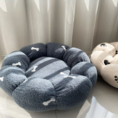 网红款 秋冬季 小号幼猫猫窝 花朵小型犬泰迪博美狗窝 保暖猫咪窝