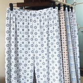 男士 全棉长裤 纯棉宽松居家睡裤 2条 中老年人爸爸季 薄款 空调家居裤