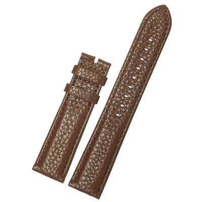 BYIA柔软纯牛皮表带真皮手表表链