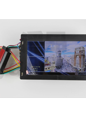 SFTC-CCB-TS7(TS7蒙德液晶横竖屏显示器默纳克电梯轿厢7寸图片机