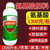 含氨基酸水溶肥叶面肥绿叶壮棵黄叶小叶防裂果农用肥料正品
