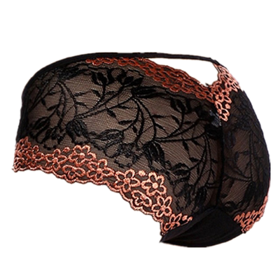 性感冰丝大码中腰女士无痕短裤头