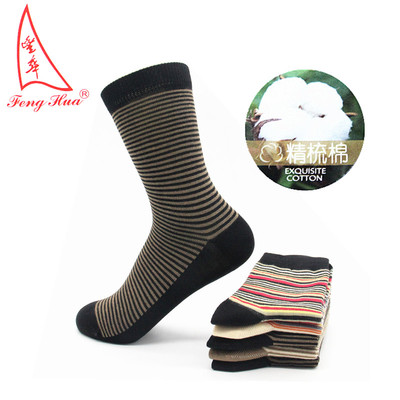 潮袜女士休闲风青年吸汗条纹棉袜