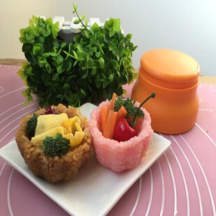 可以制作吃的米饭杯烘焙模具做便当饭团模具套装