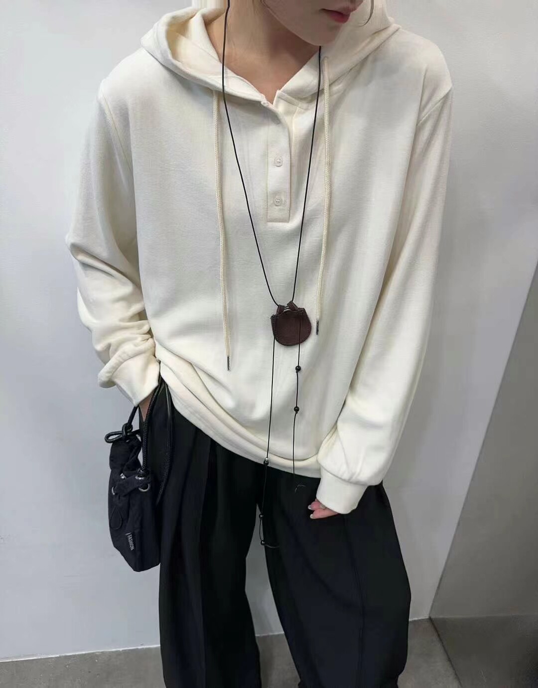 新款8251连帽卫衣女新款爆款春秋款中长款帽衫长袖上衣休闲250