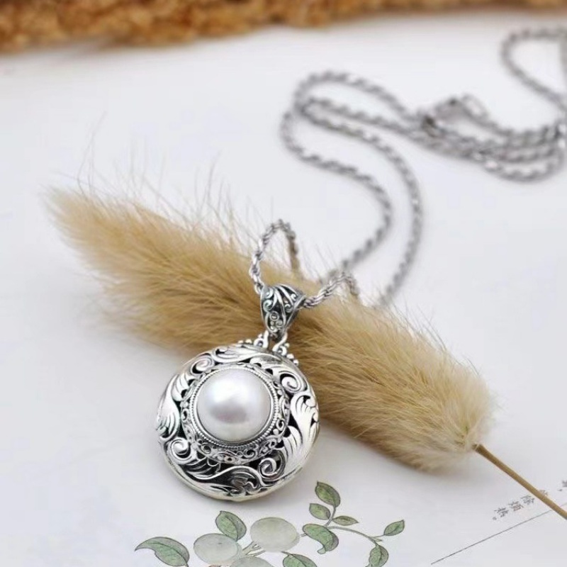 复古风珍珠锁骨链，百搭时尚女饰