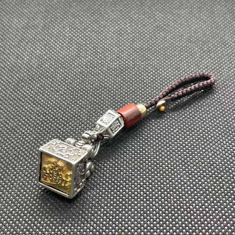 貔貅印章钥匙扣珠腰挂饰男汽车手工创意挂件