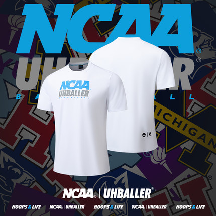 美国NCAA正品UH美式速干篮球训练短袖北卡T恤杜克投篮服运动tee