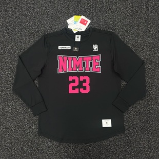 UH运动长袖篮球出场服定制高弹美式投篮服飞盘服速干T恤印logo