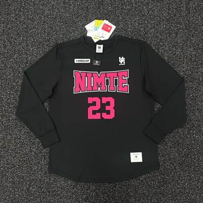 UH运动长袖篮球出场服定制高弹美式投篮服飞盘服速干T恤印logo