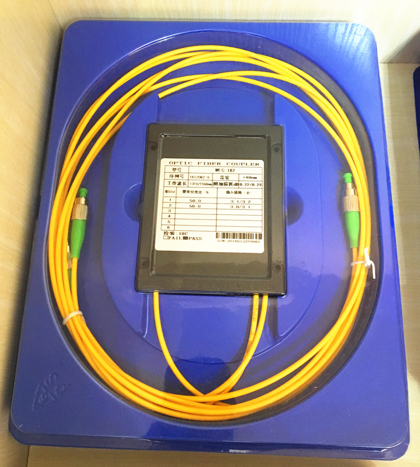 有线电视1*2光分路器耦合器光谱