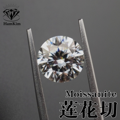 莫桑钻莲花切石闪亮切工