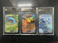 10-Point Rating Card/Miaowa Flower Ex/Charizard Ex/Water Arrow Turtle Ex