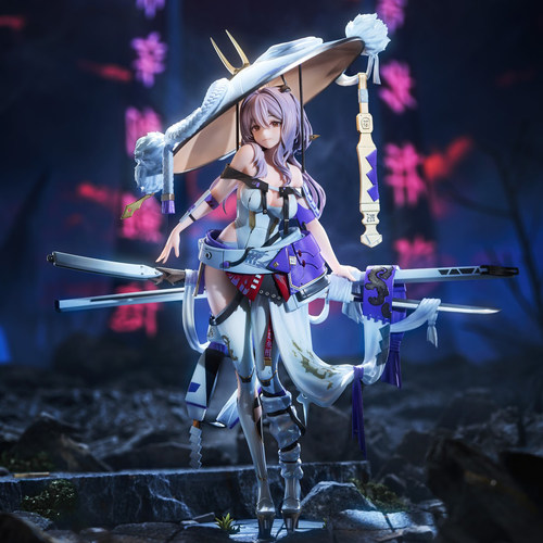 胜利女神妮姬红莲手办游戏模型