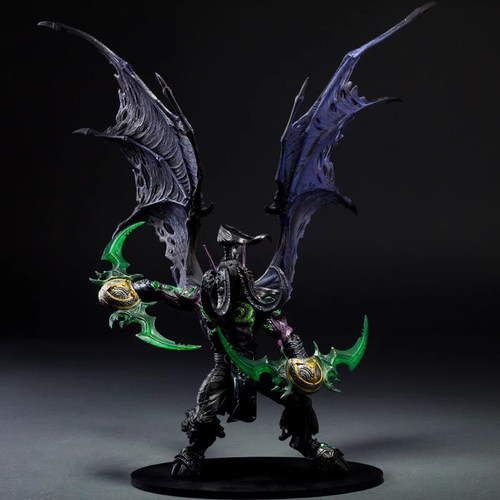 魔兽世界恶魔猎手伊利丹手办模型