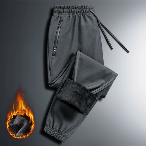 Утепленные демисезонные джинсы с начесом для влюбленных, спортивные удерживающие тепло штаны для отдыха, свободный прямой крой