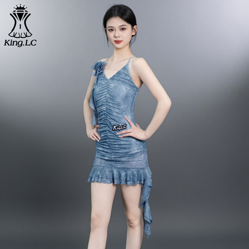 拉丁舞服女童成人2026春夏新款儿童日常练功服表演服舞蹈跳舞服