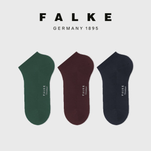 进口纯色短袜14418官方正品 吸湿排汗运动鞋 ClimaWool FALKE德国
