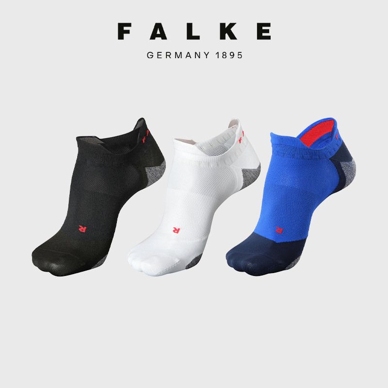 FALKE德国鹰客RU5超薄进口隐形船袜跑步运动男袜干爽透气16731