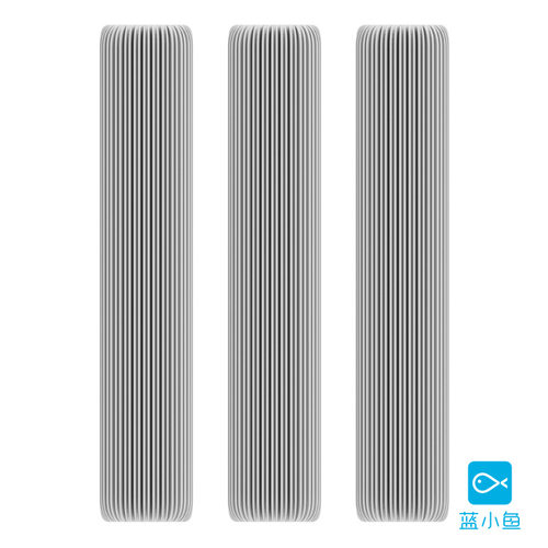 蓝小鱼原装免手洗胶棉拖把头