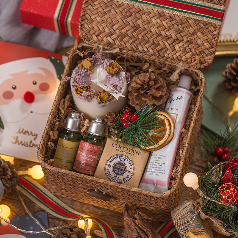 欧舒丹礼物女生伴手礼伴娘礼盒小众高级感恩圣诞节送女友闺蜜生日