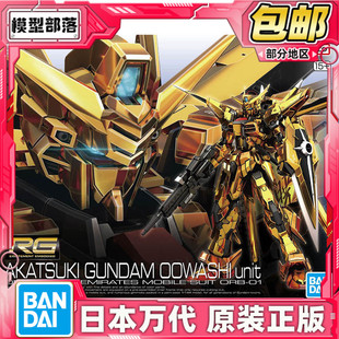 现货 万代 RG 1/144 拂晓高达 大鹫装备 电镀 SEED 拼装模型