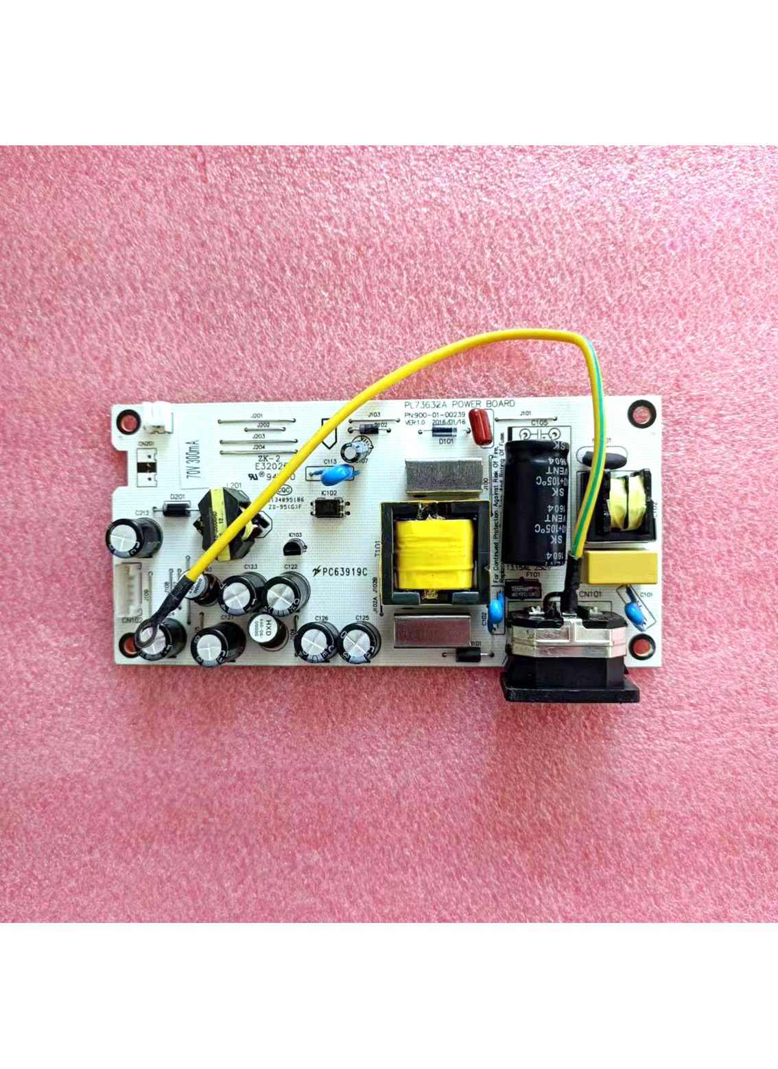 三色 X5 2459电源板 M2559VC 电源板主板 PL73632A 12V供电