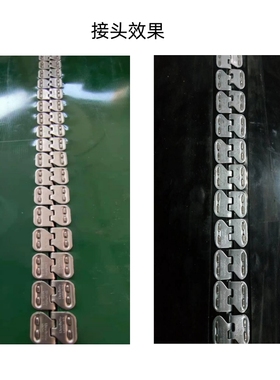 输送带蝴蝶扣雪场魔毯皮带扣不锈钢轻型带扣RS系列RS62RS125RS187