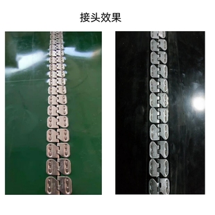 输送带蝴蝶扣雪场魔毯皮带扣不锈钢轻型带扣RS系列RS62RS125RS187