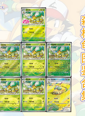 正版简中PTCG宝可梦 宝石包第四弹Vol.4 树林龟 CBB4C