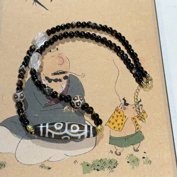 【慕斯格瑞】邦迪克水晶曜石项链JY0161206008