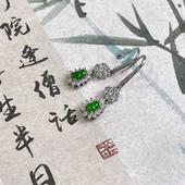 翡翠葫芦耳钩 JY0251224038 慕斯格瑞